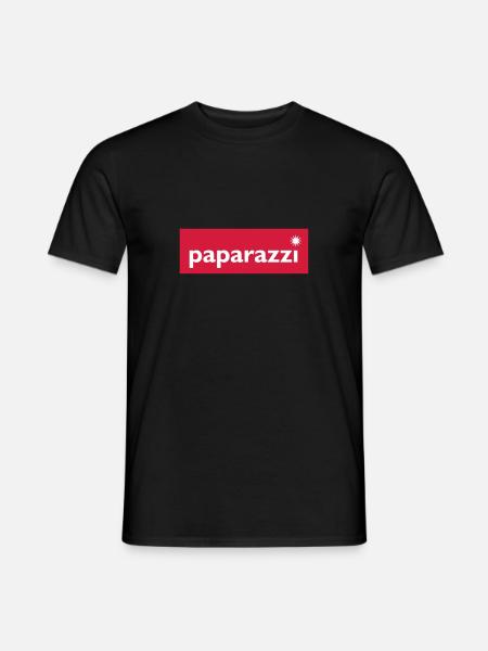 011 paparazzi - Men's T-Shirt - black