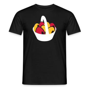 Ostern - Männer T-Shirt - Schwarz - Vorne - AI Model Male 178 light (178cm)