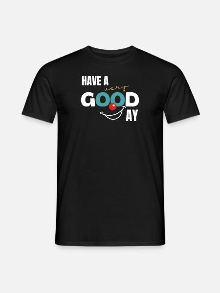 Bonne journée - T-shirt homme - noir