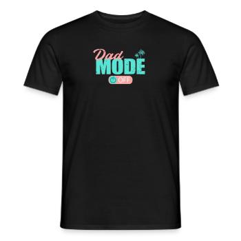 Mode Papa Hors Papa Père Repos Détendez-vous Ma Journée - T-shirt homme - noir - Devant - AI Model Male 178 light (178cm)