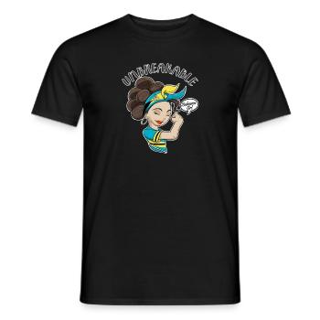 Bahamas Girl Unbreakable I Bahamas Heritage I - T-shirt homme - noir - Devant - AI Model Male 178 light (178cm)