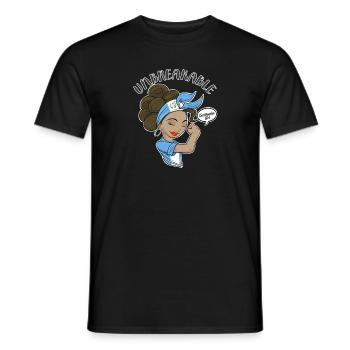 Fille guatémaltèque Incassable I Patrimoine Guatemala - T-shirt homme - noir - Devant - AI Model Male 178 light (178cm)