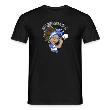 Hondurian Girl Unbreakable Hondurian Heritage - T-shirt homme - noir - Devant - AI Model Male 178 light (178cm)