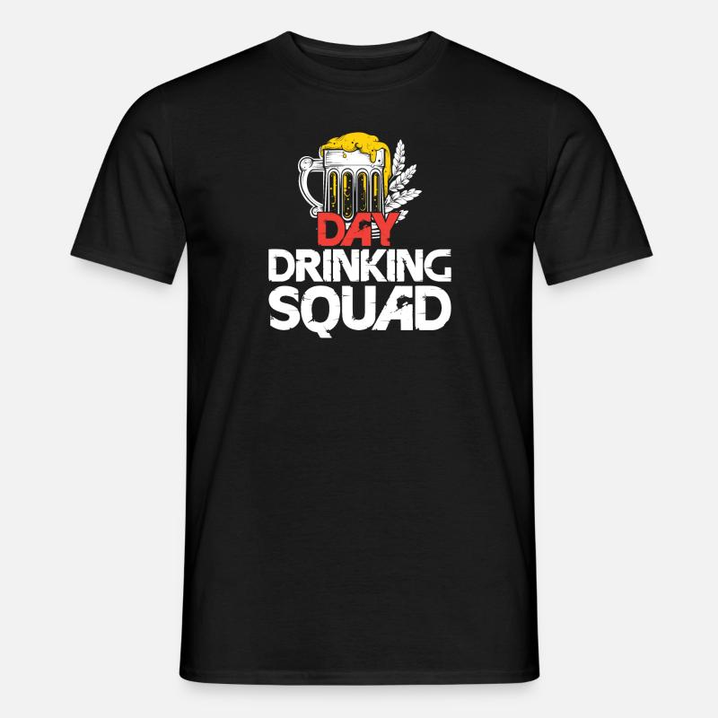 Day drinking squad - Men’s T-shirt - black