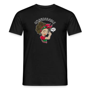Fille maldivienne Unbreakable Maldivian Heritage - T-shirt homme - noir - Devant - AI Model Male 178 light (178cm)