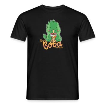 Du bist der Boba zu meinem Tee - Kawaii Bubble Tea - Männer T-Shirt - Schwarz - Vorne - AI Model Male 178 light (178cm)