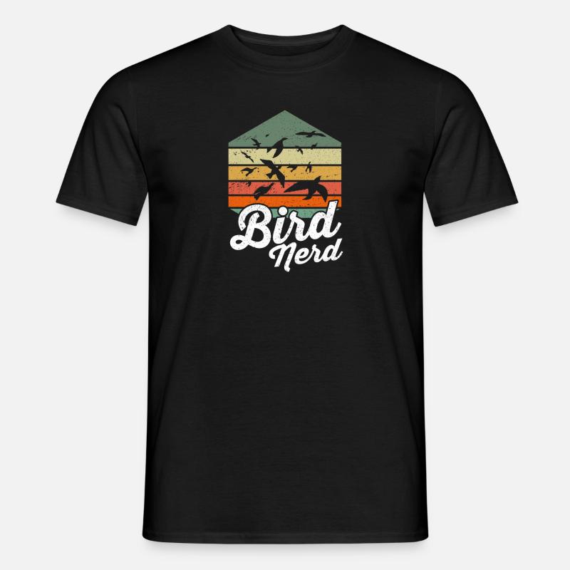 Smart Bird - Männer T-Shirt - Schwarz