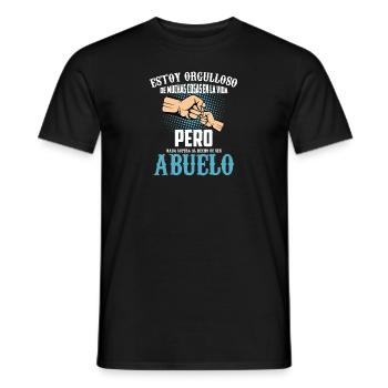 Estoy Orgulloso De Muchas Cosas En La Vida, - T-shirt homme - noir - Devant - AI Model Male 178 light (178cm)