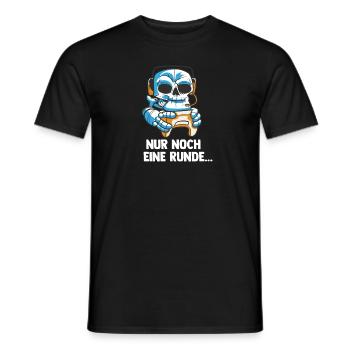 Gaming Skelett - Computer Spiele Videospiele - Männer T-Shirt - Schwarz - Vorne - AI Model Male 178 light (178cm)