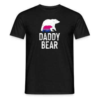 LGBT Rainbow Gay Pride Homo Lesbian Gay - Men's T-Shirt - black - Front - AI Model Male 178 light (178cm)
