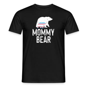 LGBT Rainbow Gay Pride Homo Lesbienne Gay - T-shirt homme - noir - Devant - AI Model Male 178 light (178cm)