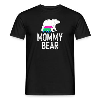 LGBT Rainbow Gay Pride Homo Lesbian Gay - Men's T-Shirt - black - Front - AI Model Male 178 light (178cm)