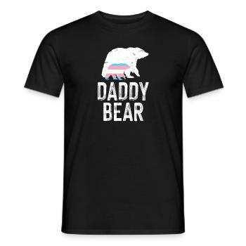 LGBT Rainbow Gay Pride Homo Lesbian Gay - Men's T-Shirt - black - Front - AI Model Male 178 light (178cm)