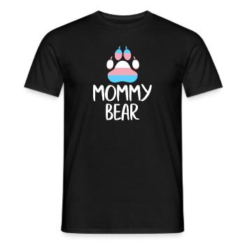 LGBT Rainbow Gay Pride Homo Lesbian Gay - Men's T-Shirt - black - Front - AI Model Male 178 light (178cm)