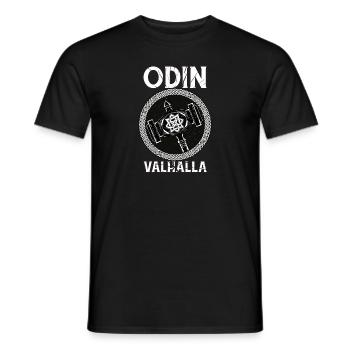 Wikinger Hammer - Odin Walhalla Wikinger Krieger - Männer T-Shirt - Schwarz - Vorne - AI Model Male 178 light (178cm)