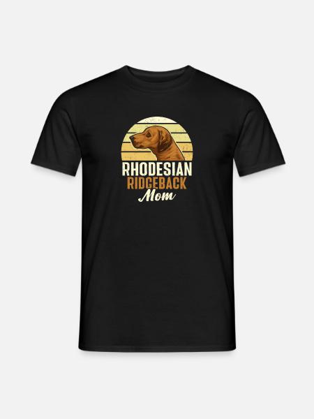 Rhodesian Ridgeback Dog - Men's T-Shirt - black