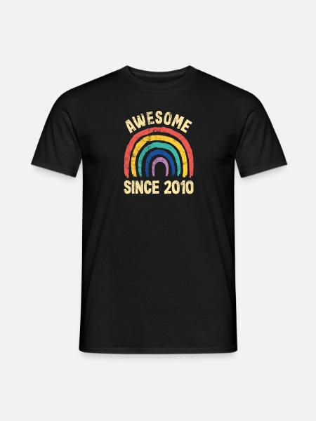 12ter Geburtstag 12 Jahre Idee zum 12. Geburtstag - Männer T-Shirt - Schwarz