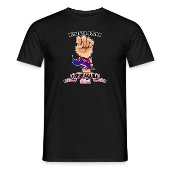 Deutsch Girl Unbreakable I Heritage United - T-shirt homme - noir - Devant - AI Model Male 178 light (178cm)