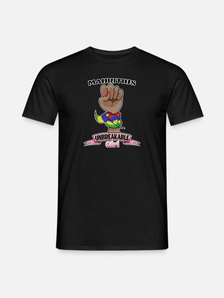 Mauritius Girl Unbreakable Patrimoine de Maurice - T-shirt homme - noir