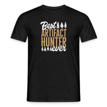 Arrowhead Hunting Pfeilspitzen Sammler - Männer T-Shirt - Schwarz - Vorne - AI Model Male 178 light (178cm)