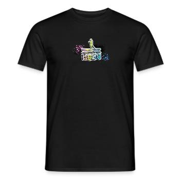 Awesome since 1969, SUP, Paddleboard, Graffiti, - Men's T-Shirt - black - Front - AI Model Male 178 light (178cm)