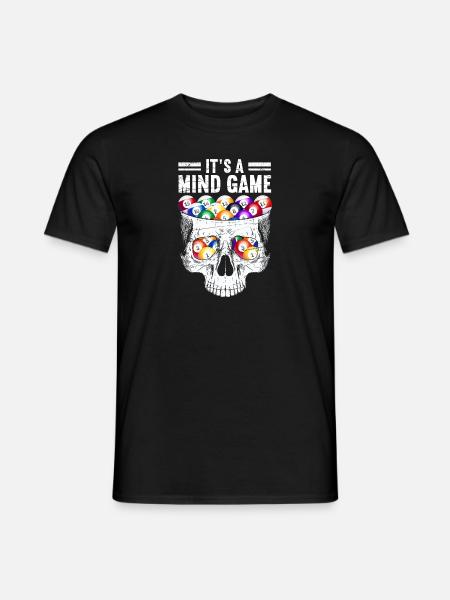 Snooker Pool Billiards - Men's T-Shirt - black
