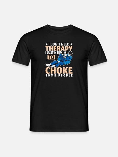 BJJ Brazilian Jiu-Jitsu - Men's T-Shirt - black