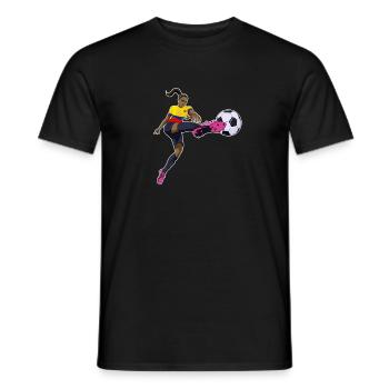 Ecuadorian National Soccer Team I Football Ecuador - Männer T-Shirt - Schwarz - Vorne - AI Model Male 178 light (178cm)