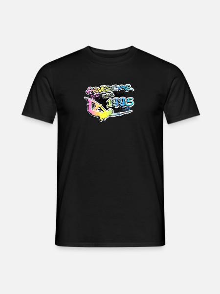 Awesome since 1995. Wakeboard Lifestyle - Men's T-Shirt - black