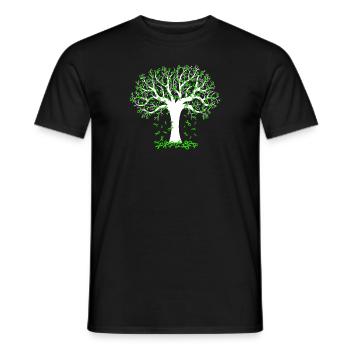 Anxiety Depression Mental Health - Men's T-Shirt - black - Front - AI Model Male 178 light (178cm)
