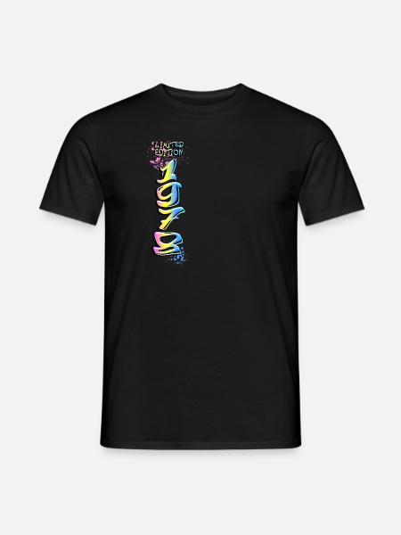 Édition limitée 1978 Graffiti - T-shirt homme - noir