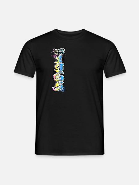 Édition limitée 1965 Graffiti - T-shirt homme - noir