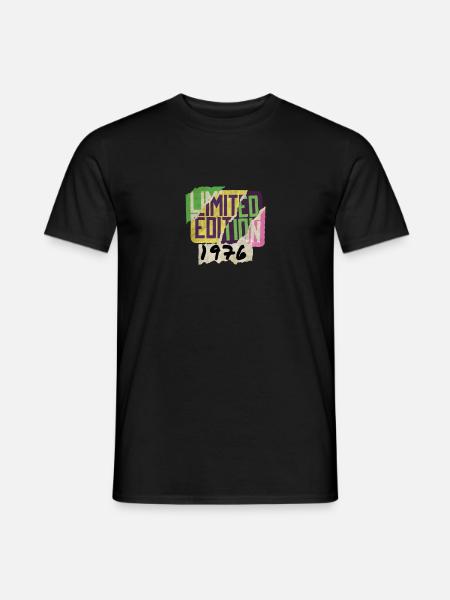 Édition limitée 1976 Graffiti - T-shirt homme - noir