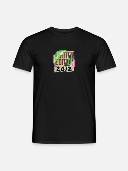 Limited Edition 2012 Graffiti - Männer T-Shirt - Schwarz