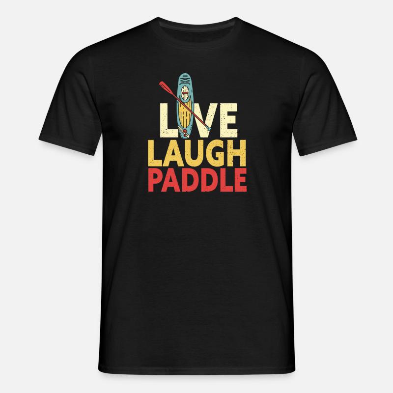 SUP Paddle Board Paddleboarding - Men's T-Shirt - black