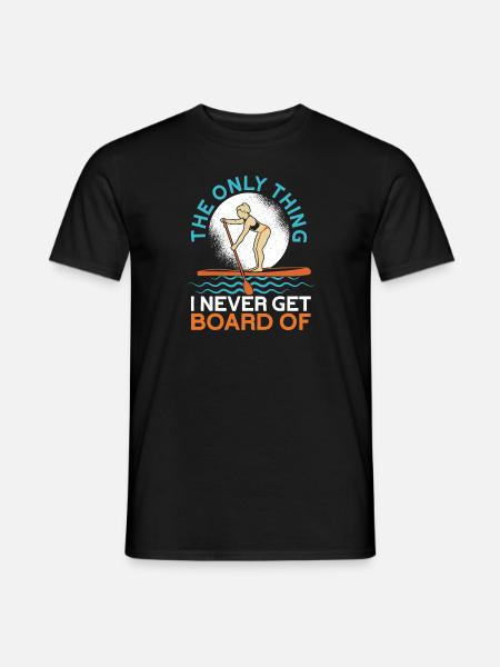 SUP Paddle Board Paddleboarding - Men's T-Shirt - black