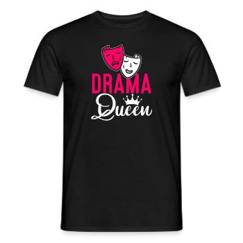 Schauspielerin Drama Broadway Musical Theater - Männer T-Shirt - Schwarz - Vorne - AI Model Male 178 light (178cm)