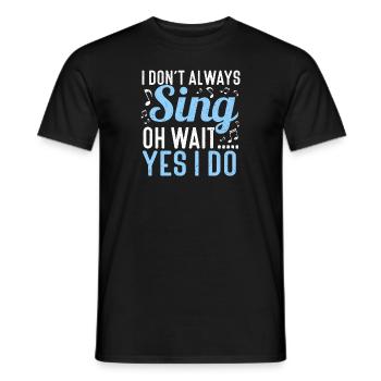 Schauspielerin Drama Broadway Musical Theater - Männer T-Shirt - Schwarz - Vorne - AI Model Male 178 light (178cm)