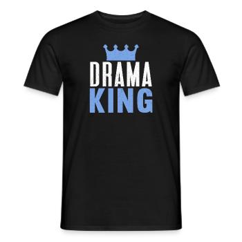 Actrice Drame Broadway Musical Theater - T-shirt homme - noir - Devant - AI Model Male 178 light (178cm)