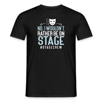 Schauspielerin Drama Broadway Musical Theater - Männer T-Shirt - Schwarz - Vorne - AI Model Male 178 light (178cm)
