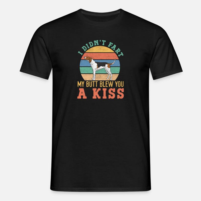 Trævandrer Coonhound - T-shirt til herrer - sort