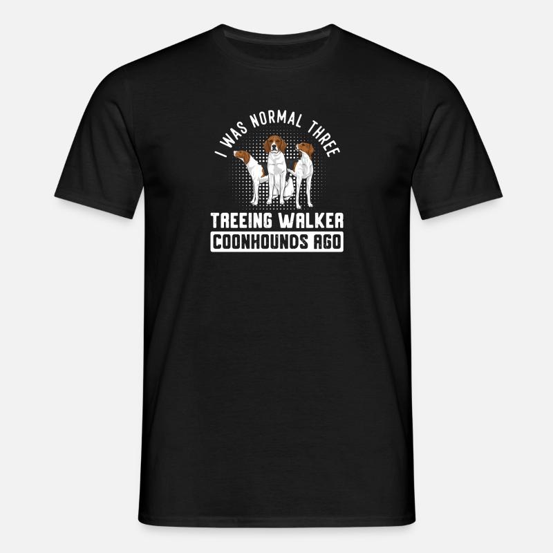 Treeing Walker Coonhound - Men's T-Shirt - black