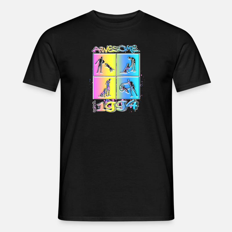 Awesome since 1994. Agility, Hundetraining - Männer T-Shirt - Schwarz