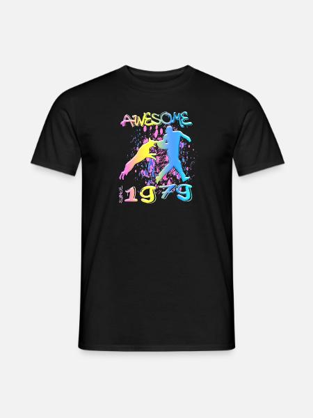 Génial depuis 1979. Agilité, Hundetraining - T-shirt homme - noir