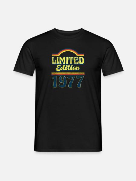 Edition Limitée 1977 Millésime - T-shirt homme - noir