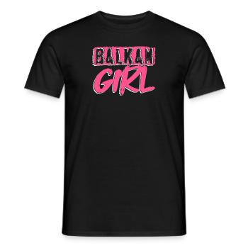 Balkan Girl Croatie Albanie Kosovo Bosnie - T-shirt homme - noir - Devant - AI Model Male 178 light (178cm)