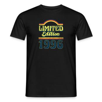 Limited Edition 1996 Vintage - Men's T-Shirt - black - Front - AI Model Male 178 light (178cm)