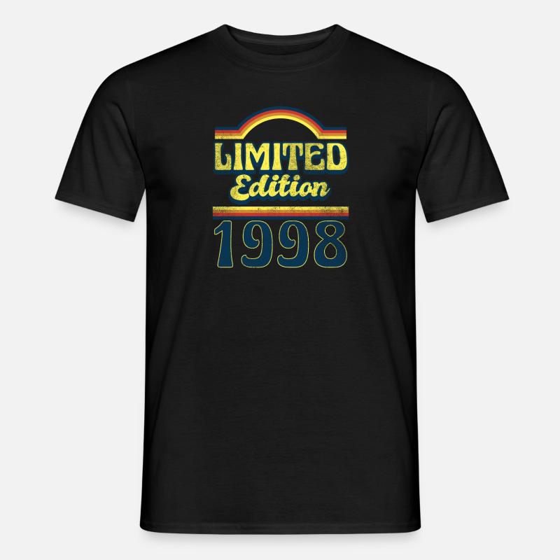 Edition Limitée Millésime 1998 - T-shirt homme - noir
