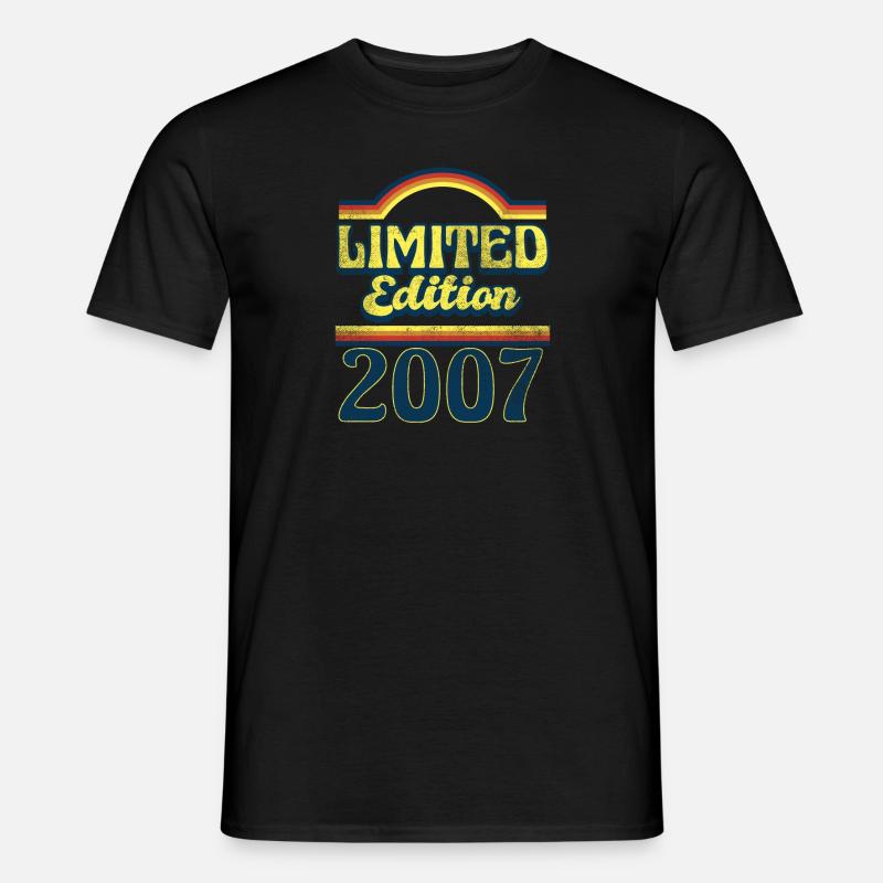 Edition Limitée Millésime 2007 - T-shirt homme - noir
