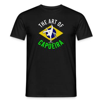 The Art Of Capoeira Dance Style Martial Arts Martial Arts - Men's T-Shirt - black - Front - AI Model Male 178 light (178cm)